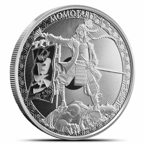 2020 1 oz Samoa Silver Momotaro and Demon Subdued in Anime Coin