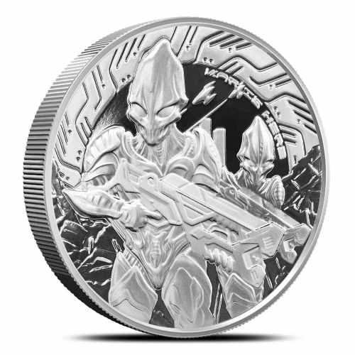 2024 5 oz Samoa Silver Alien Coin (BU)