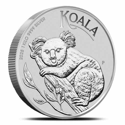 2025 1 Kilo Australian Silver Koala Coin (BU)
