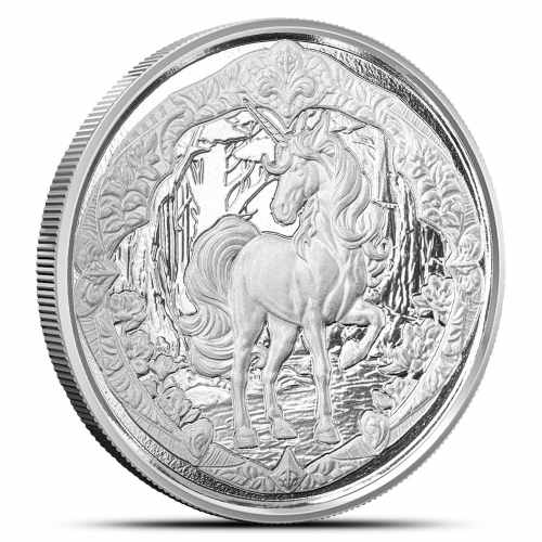 2024 1 oz Fiji Silver Unicorn Coin (BU)