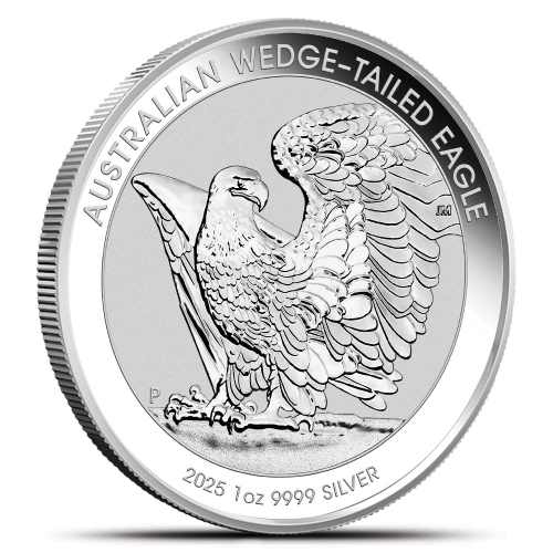 2025 1 oz Australian Silver Wedge Tail Eagle Coin (BU)