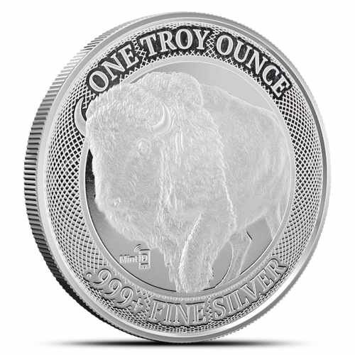 1 oz MintID Buffalo Silver Round (New)
