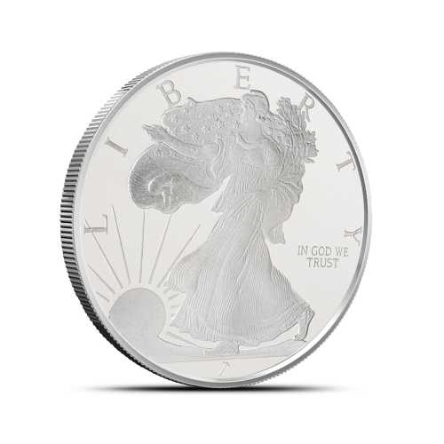 1/2 oz SilverTowne Walking Liberty Silver Round (New)