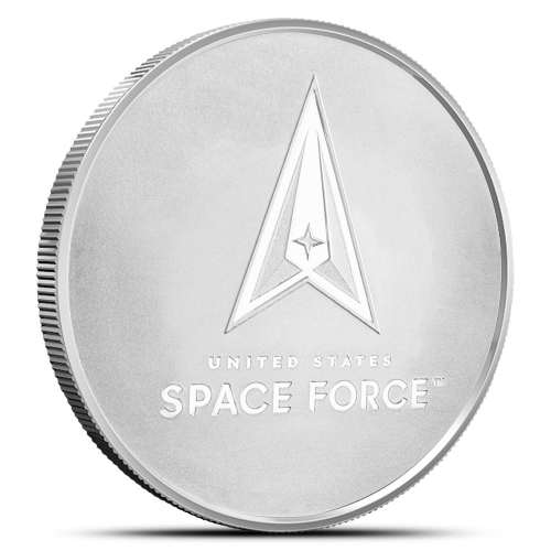 1 oz United States Armed Forces Space Force Silver Round (New)