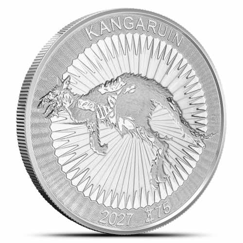 1 oz Zombucks World Kangaruin Silver Round (New)