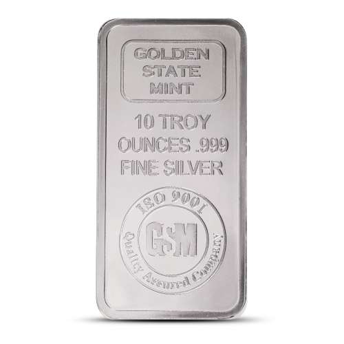 10 oz GSM Silver Bar (New)