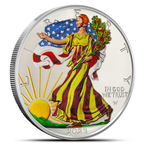 2023 1 oz Colorized American Silver Eagle Coin