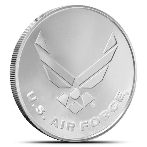 1 oz United States Armed Forces Air Force Silver Round (New)