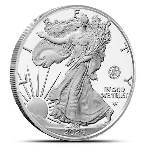 2025-W 1 oz Proof 250th Anniversary Army Privy American Silver Eagle Coin (Box &amp; CoA)
