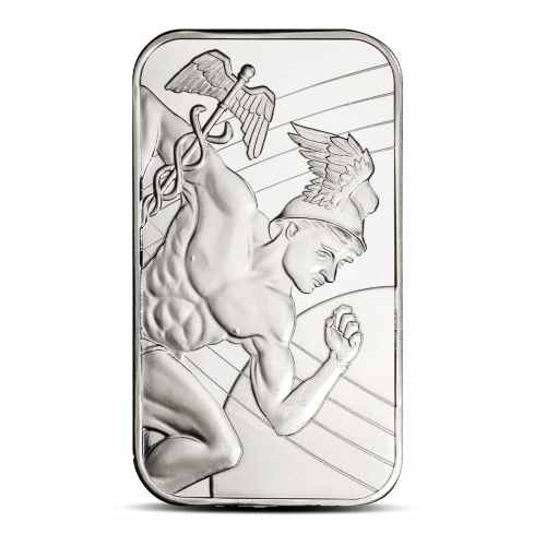 1 oz Sunshine Mercury Silver Bar (New)