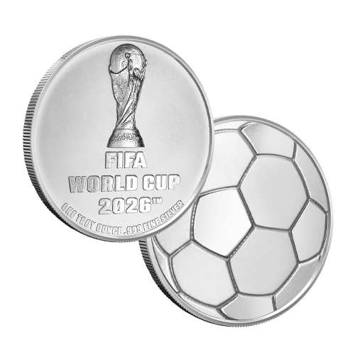 1 oz FIFA World Cup 2026 Silver Round (New)