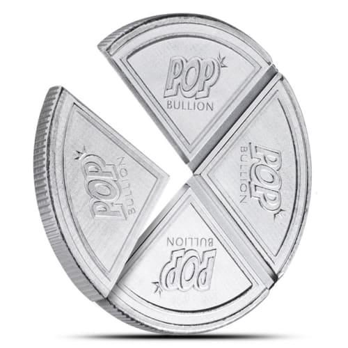 1 oz Pop Bullion Silver Divisible Round (New)