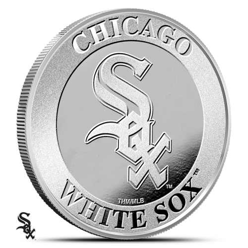 1 oz MLB Chicago White Sox Silver Round (BU)