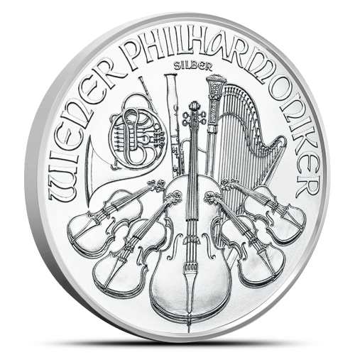 2025 1 oz Austrian Silver Philharmonic Coin (BU)