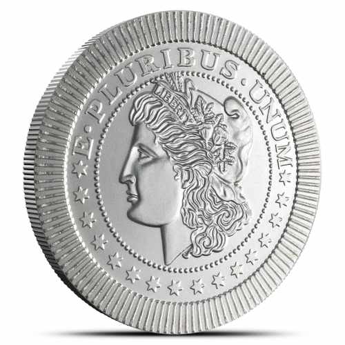 1 oz SilverTowne Morgan Stackable Silver Round (New)