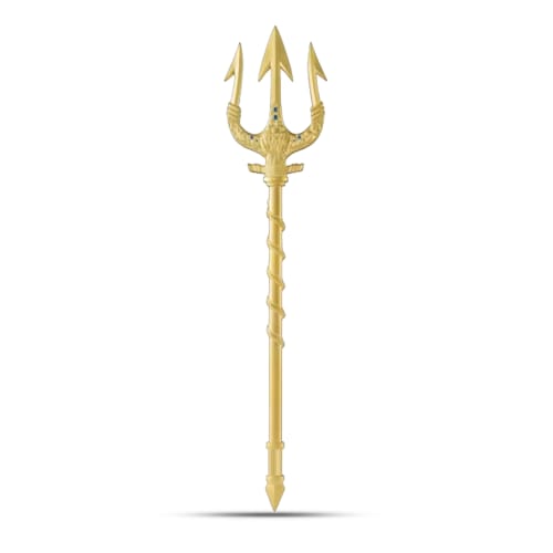 2025 2 oz Republic of Chad Silver Poseidon Trident Coin (Box + CoA, Gilded High Relief)