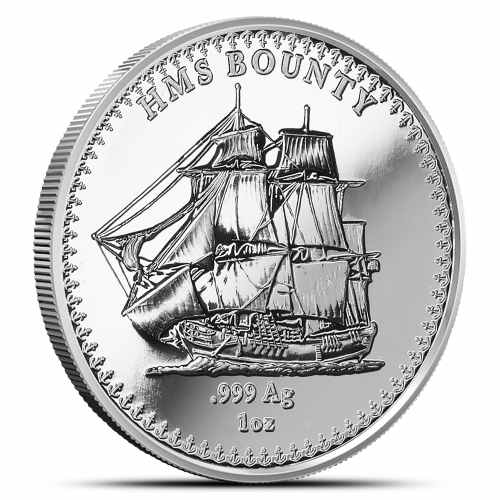2026 1 oz Pitcairn Islands Silver Bounty Coin (BU)