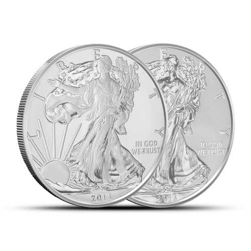 2013-W American Silver Eagle West Point Mint 75th Anniversary 2-Coin Set (Box + CoA)