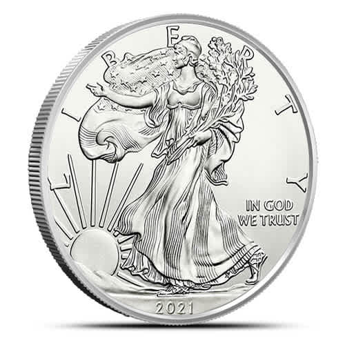 2021 1 oz American Silver Eagle Coin (Type 1)