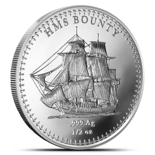 2026 1/2 oz Pitcairn Islands Silver Bounty Coin (BU)