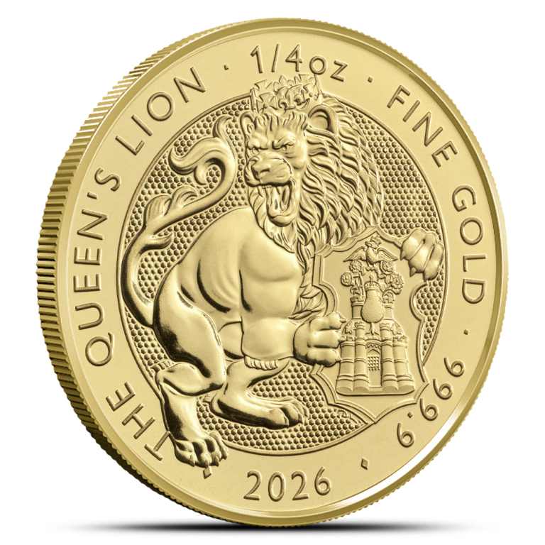 Tudor Beast Gold Lion 1/4 oz 2026