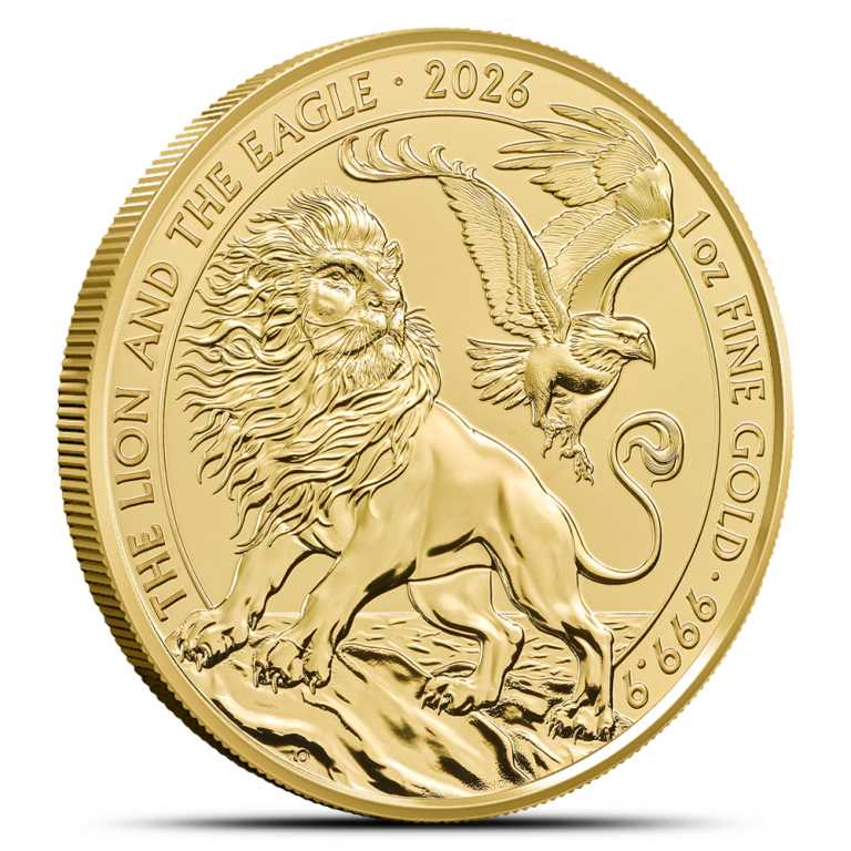 2026 Gold The Lion & The Eagle 1 oz