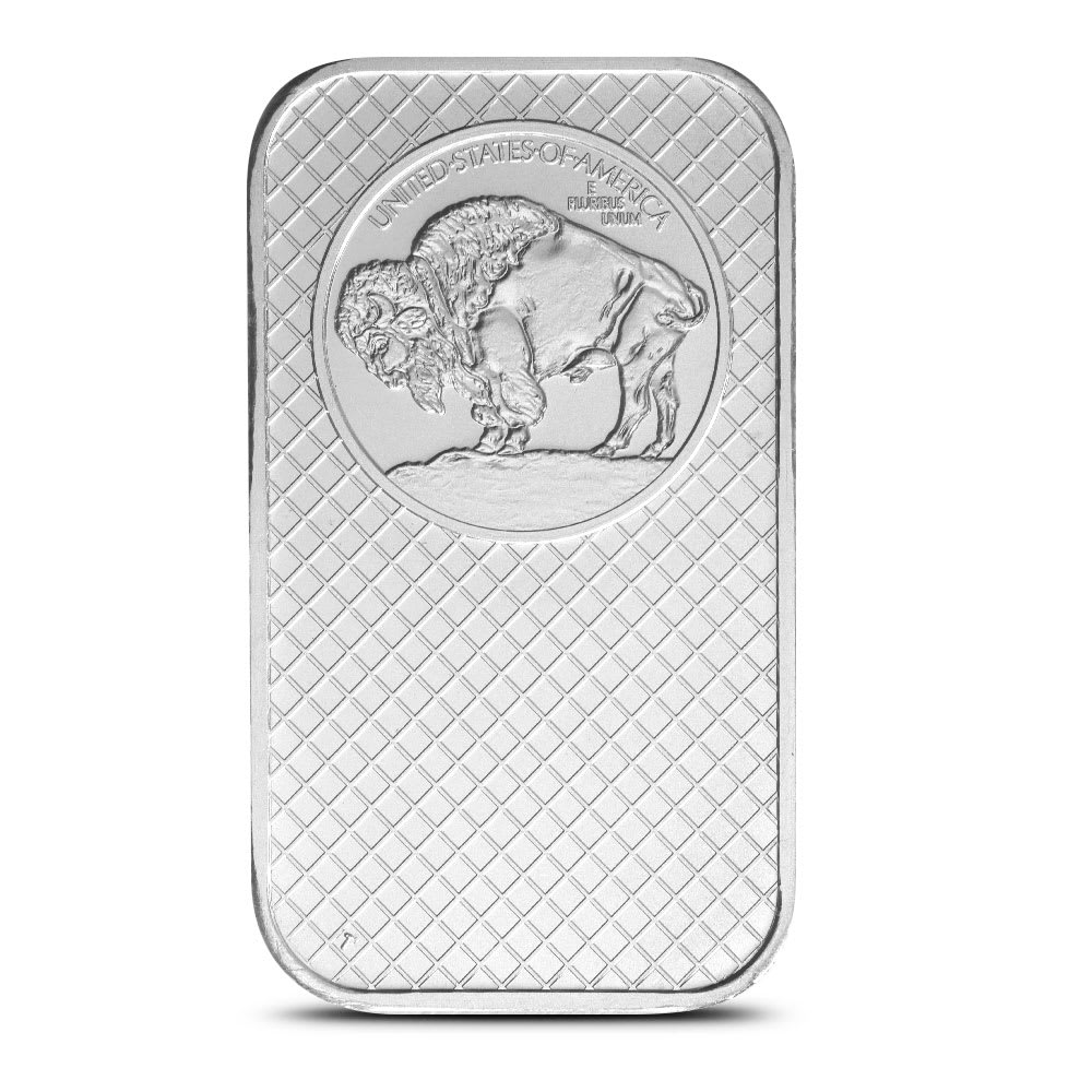 1 oz SilverTowne Buffalo Silver Bars (New, .999) | JM Bullion™