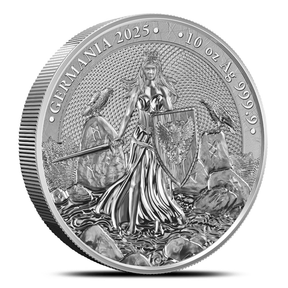 2025 10 oz Germania Silver Round (Capsule + CoA) l JM Bullion™