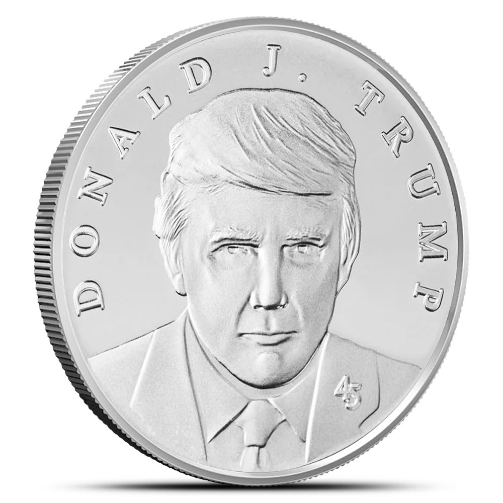 1 oz President Trump First Edition Silver Medallion (Capsule) l JM