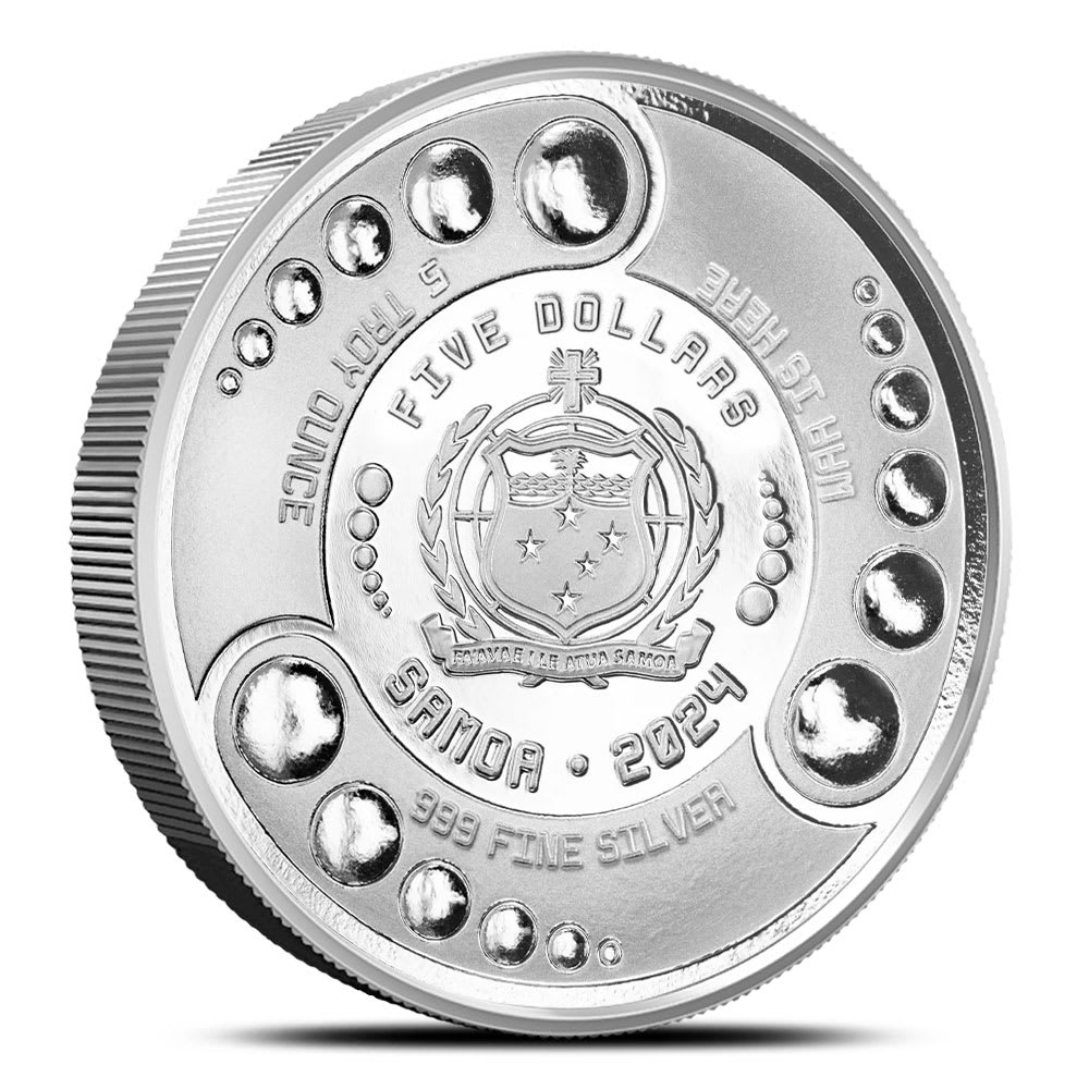 2024 5 oz Samoa Silver Alien Coin l JM Bullion™