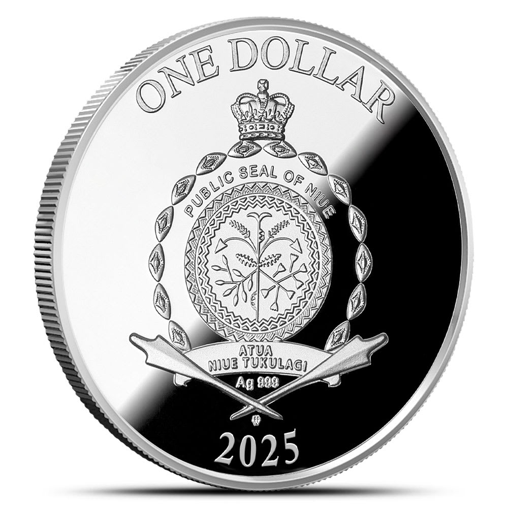 2025 17.5 Gram Proof Niue Silver Love Tree Coin l JM Bullion™