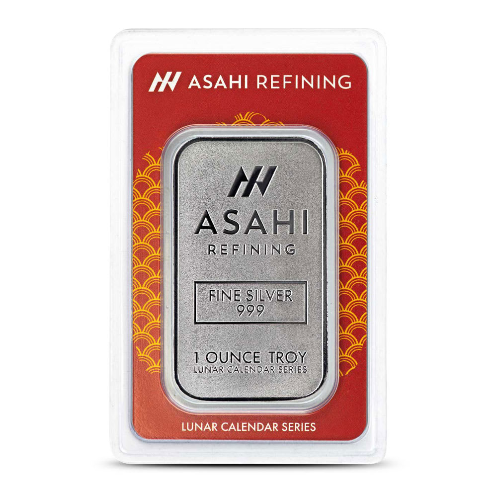 1 oz Asahi Snake Silver Bar (New) l JM Bullion™