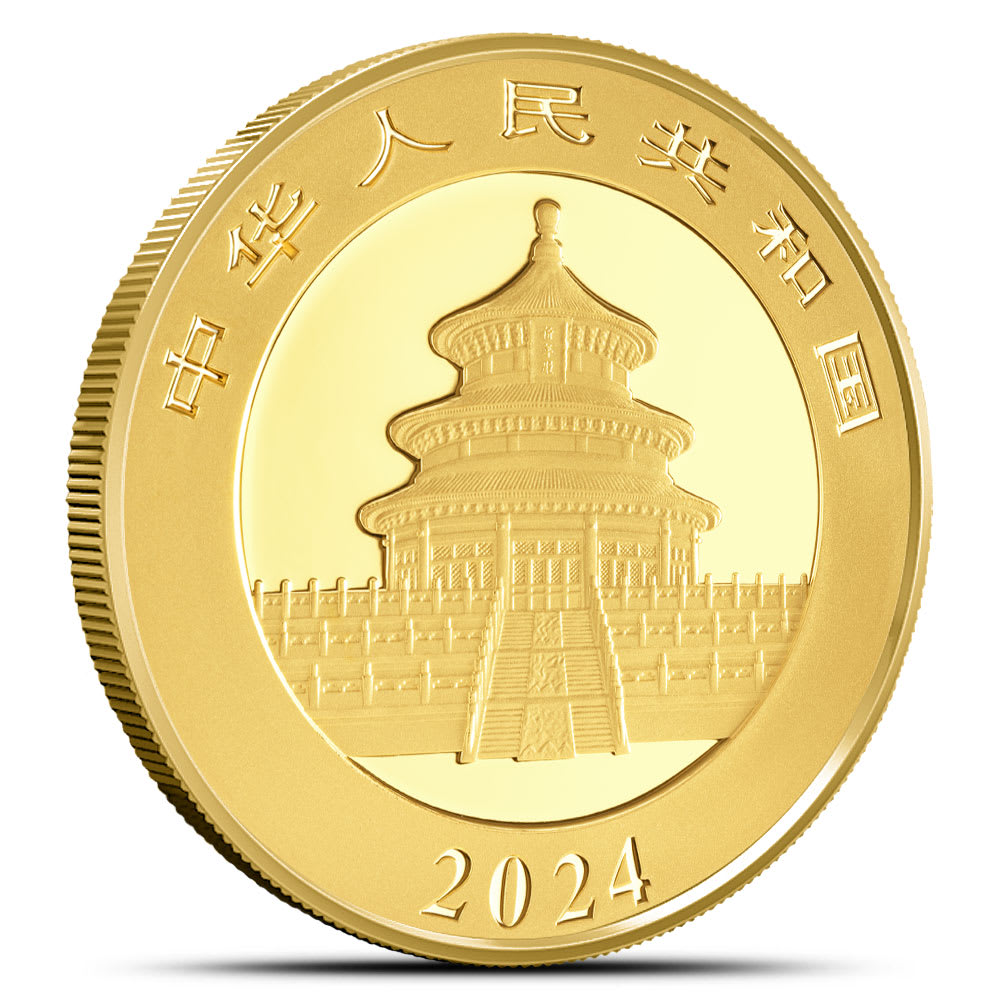 2024 30 Gram Chinese Gold Panda Coin (BU) l JM Bullion™