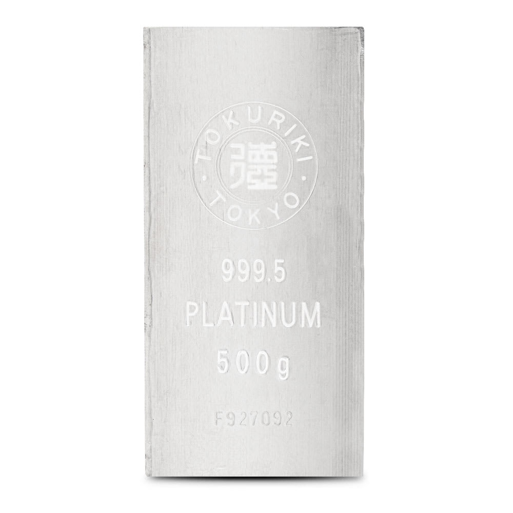 500 Gram Platinum Bar (Varied Condition, Any Mint) l JM Bullion™