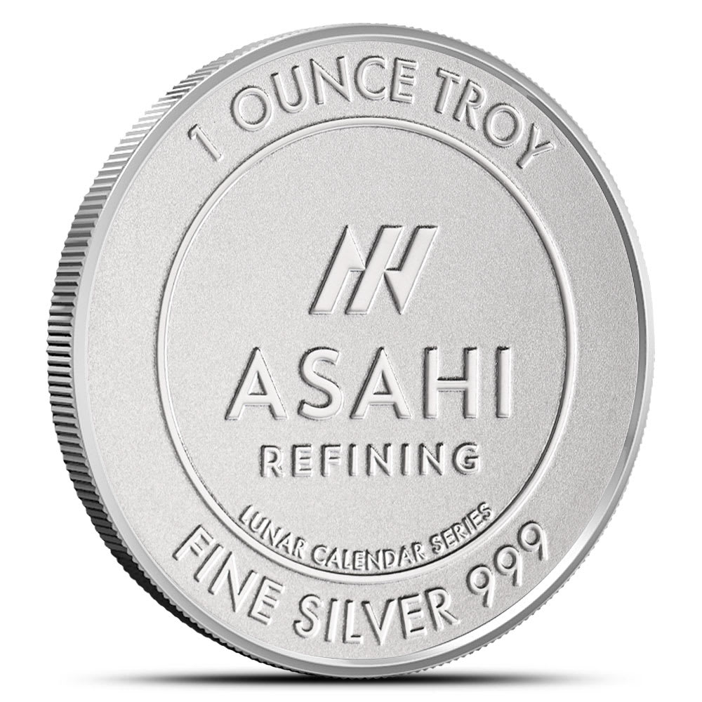 1 oz Asahi Dragon Silver Round (New) l JM Bullion™