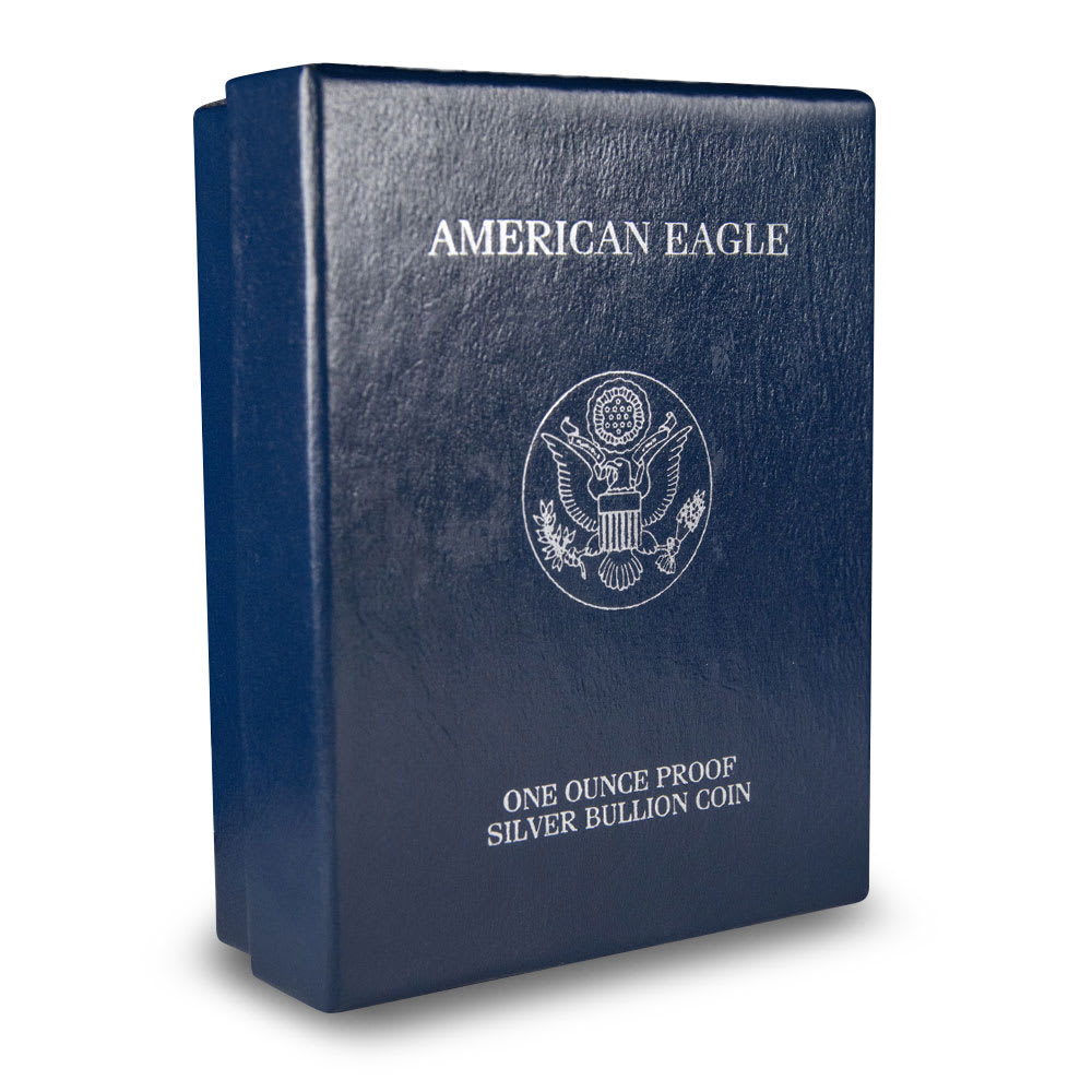 Buy 2001-W Proof Silver Eagle Set (Box + CoA) | JM Bullion™