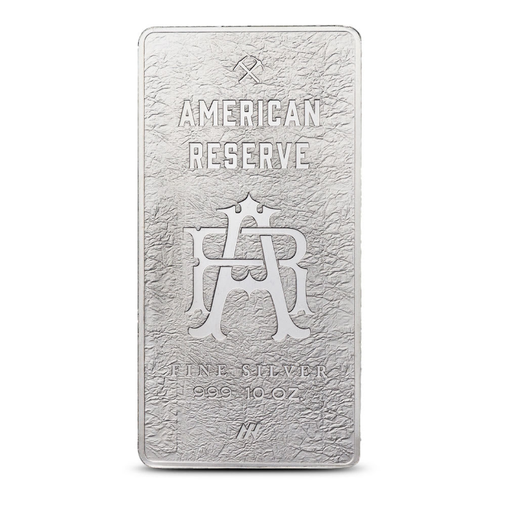 希少 美品 ◆総銀製 アラビア彫金 宝石箱 （アラビア文字 銀ホールマーク付き） 10 oz American Reserve Columbia Goddess Silver Bar (New) l JM Bullion™