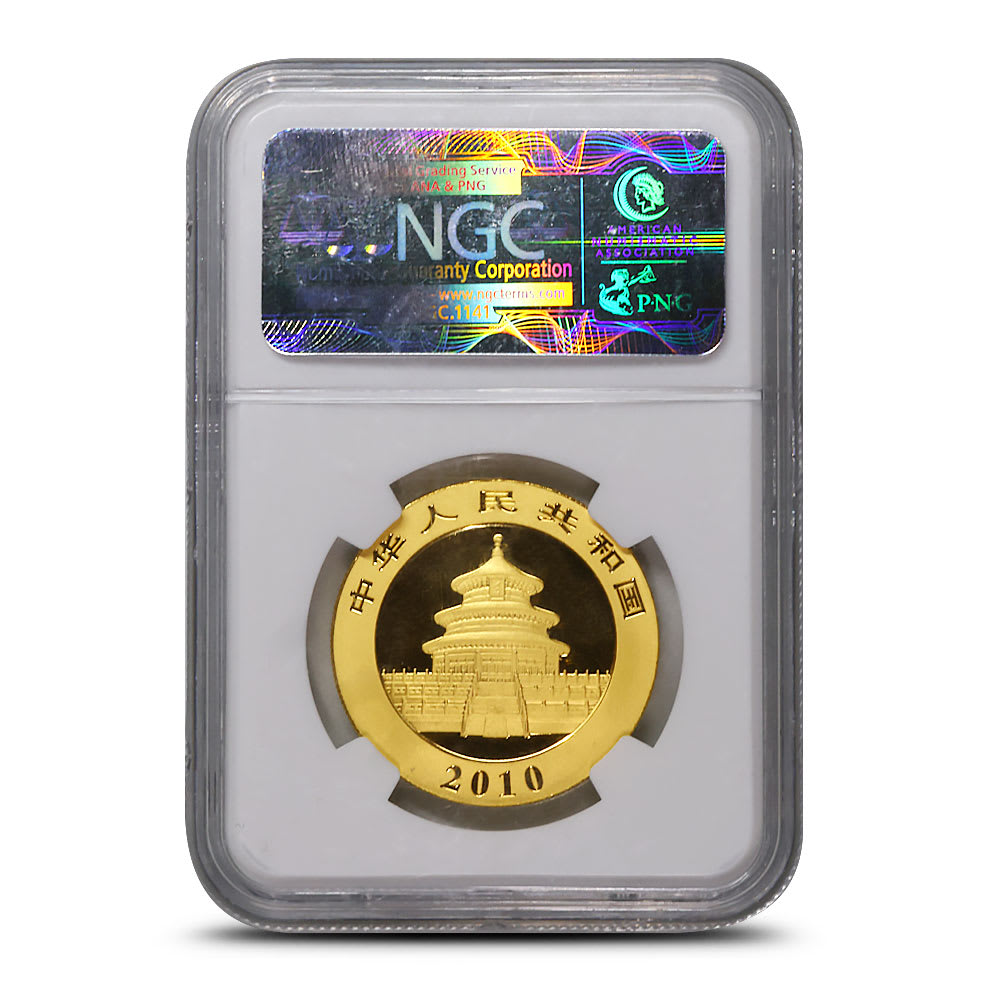 1 oz Chinese Gold Panda Coin MS70 l JM Bullion™