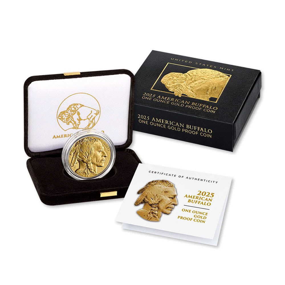 2025-W 1 oz Proof American Gold Buffalo Coin l JM Bullion™