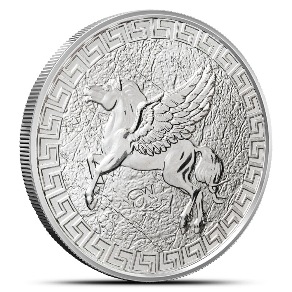 2023 1 oz St. Helena Silver Pegaus Coin (BU) l JM Bullion™
