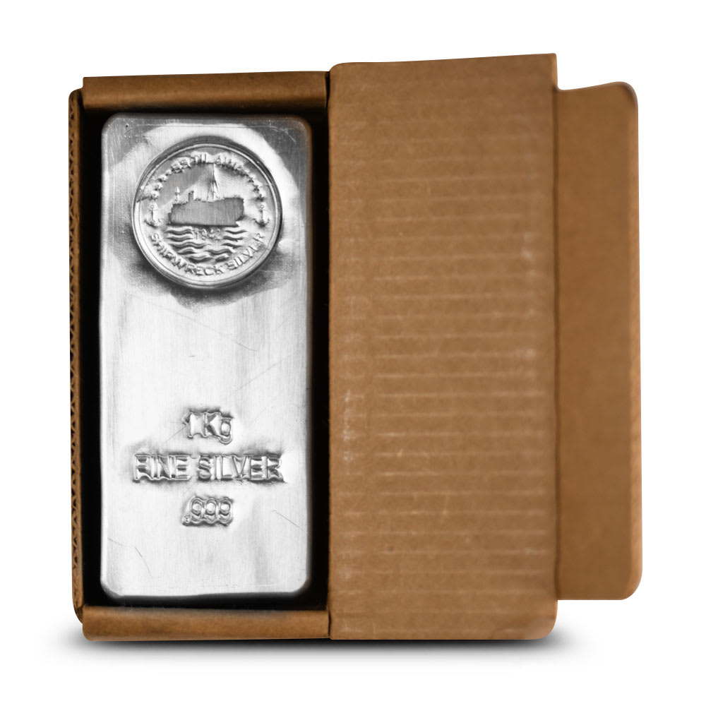 1 Kilo S.S. Tilawa Shipwreck Silver Bar (New) l JM Bullion™