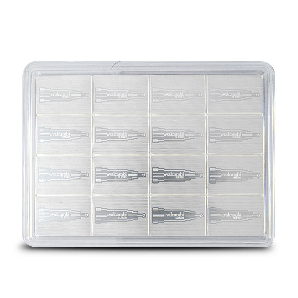Valcambi Silver Bars - Swiss Bullion Trading