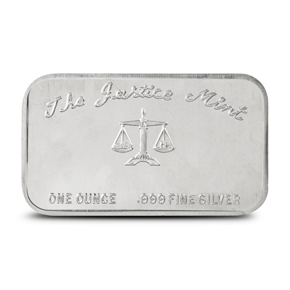 1 oz Vintage Silver Art Bar (Varied Condition, Any Mint) l JM Bullion™
