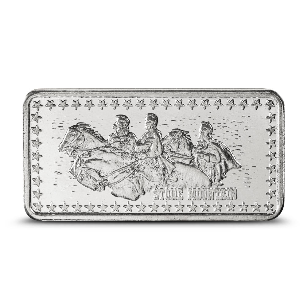 1 oz Vintage Silver Art Bar (Varied Condition, Any Mint) l JM Bullion™