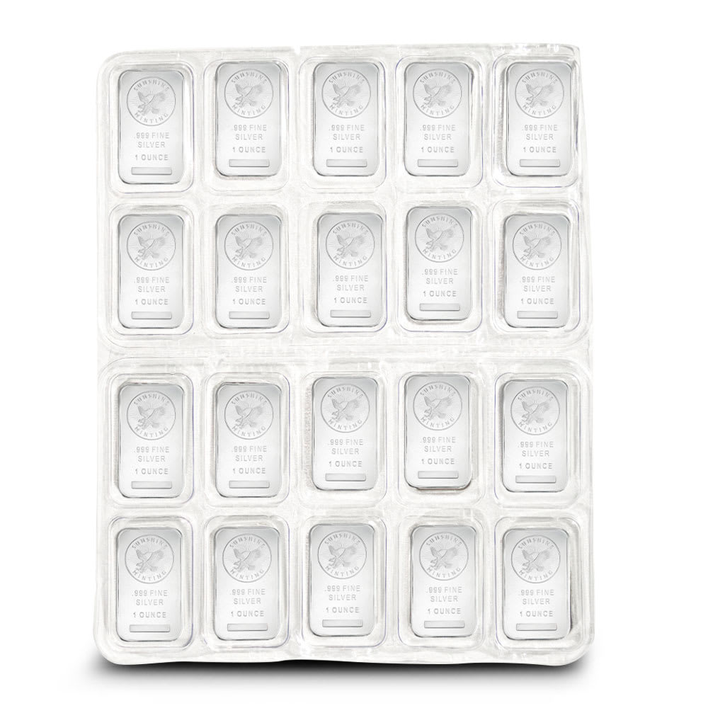 1 oz Sunshine Silver Bar (New, MintMark SI) l JM Bullion™
