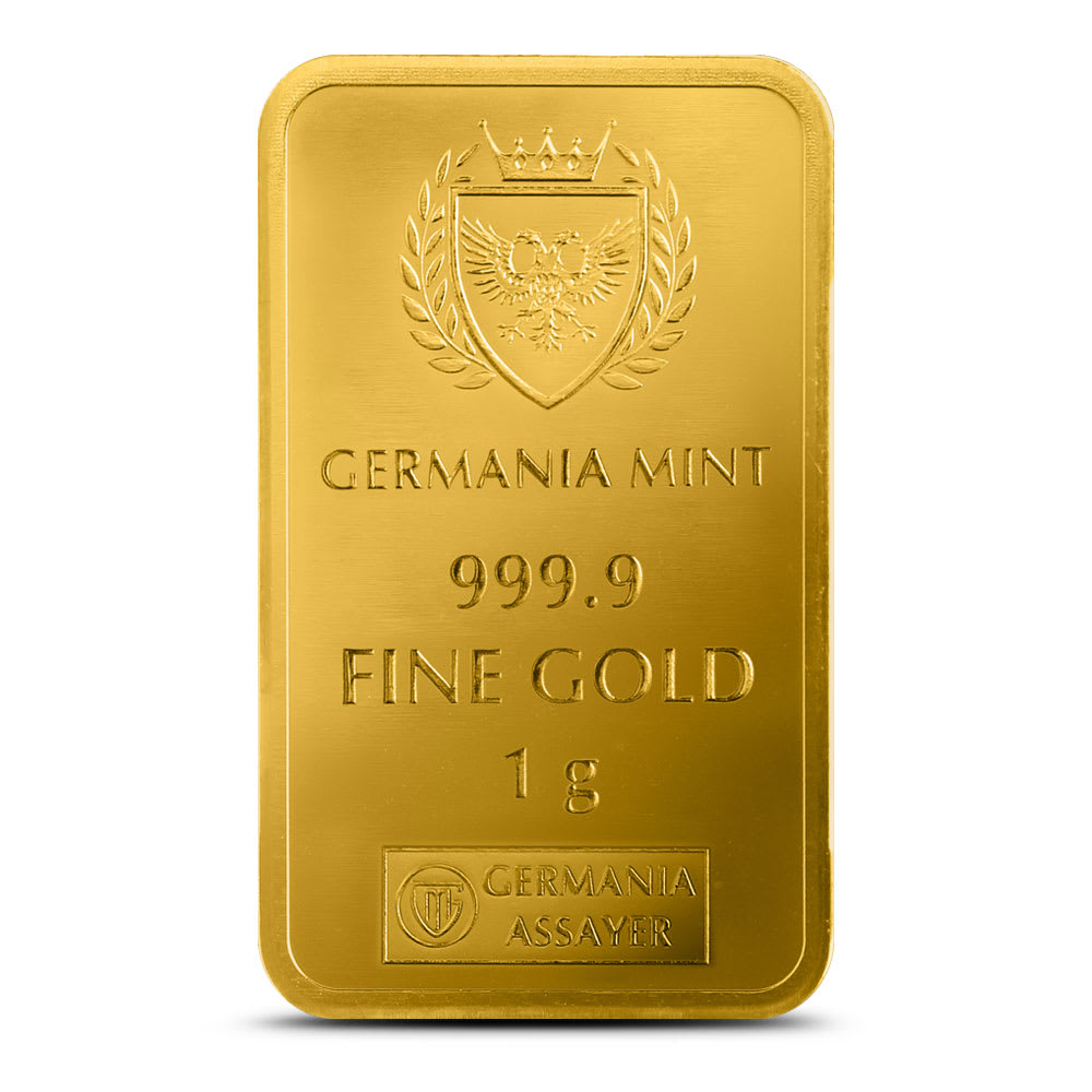 2025 1 Gram Germania Mint Lunar Snake Gold Bar l JM Bullion™