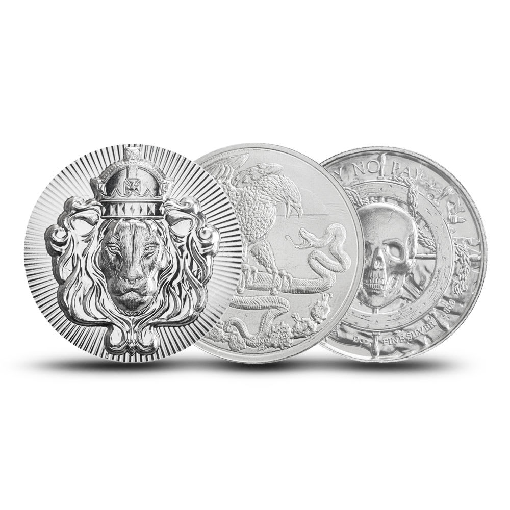 2 oz Silver Rounds (Varied, Any Mint) l JM Bullion™