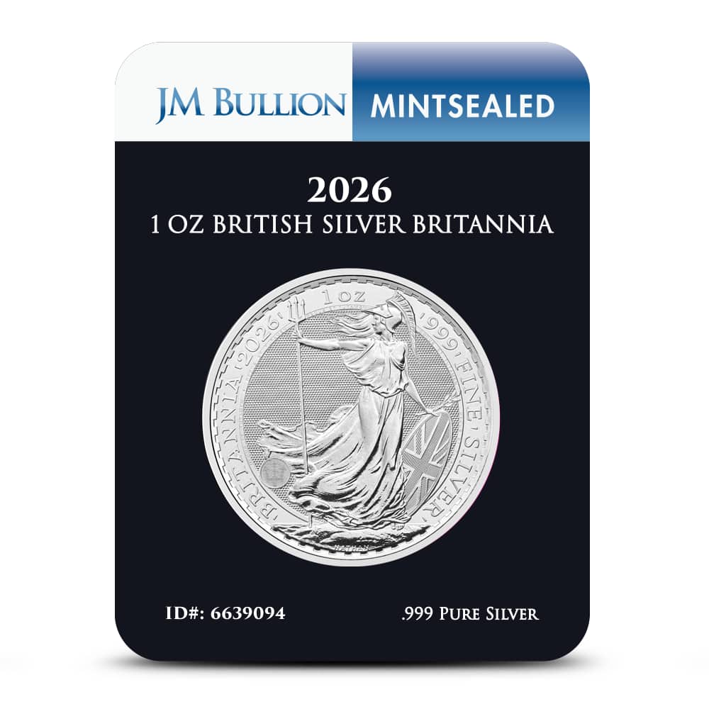 Buy Silver Britannia Coins | JM Bullion™